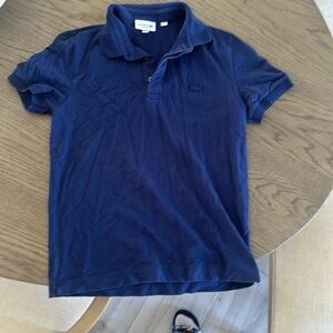 Men’s Lacoste Blue Polo Shirt Size Small